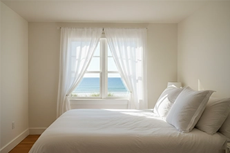 Luxury linen setup for premium vacation home comfort, soft, fresh bedding and towels for a relaxing stay