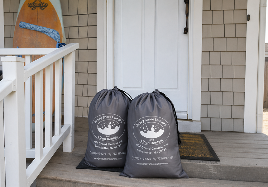 Premium shore linen and towels rental service for clean, comfortable beach vacation stays
