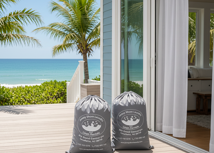 Flexible linen rental bookings in Jersey Shore, NJ with fresh, clean bedding and towels for a convenient stay